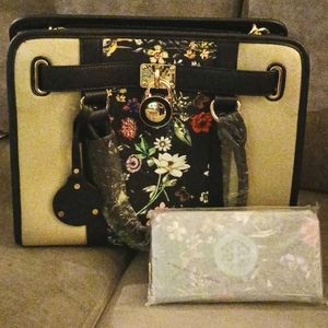 Dasein Hobo Handbag Hard Double Handle